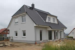 Baubegleitende Qualitätssicherung bei einem Einfamilienhaus in  Friedland 